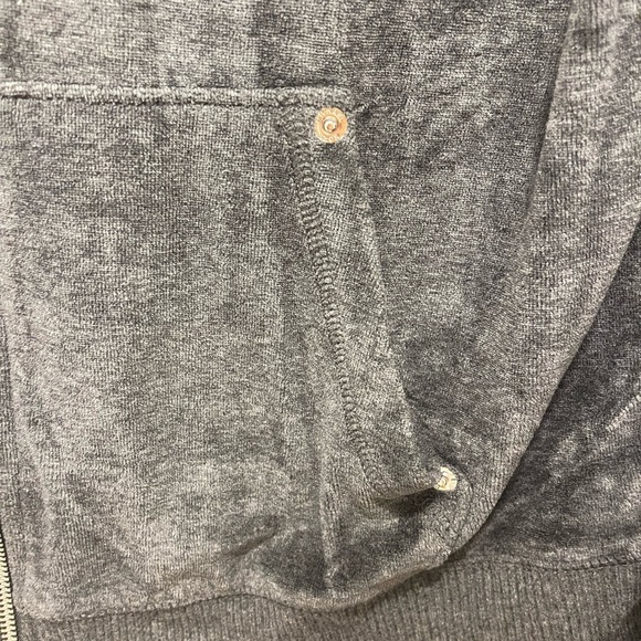 Michael Kors Charcoal Bomber Jacket - Picture 5 of 7